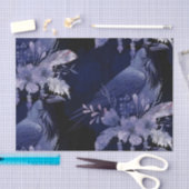 水彩花卉植物渡鸦文創 薄葉紙 (クラフト)