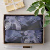 水彩花卉植物渡鸦文創 薄葉紙 (ギフト)