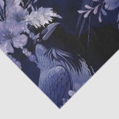 水彩花卉植物渡鸦文創 薄葉紙 (詳細)