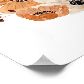 水彩花卉海报 自然 儿童房印刷 ポスター (角)