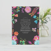 水彩花卉狂欢生命庆祝 招待状 (スタンド正面)