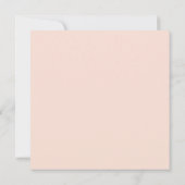 水彩花卉綠植花環內衣雨露派對 招待状 (裏面)