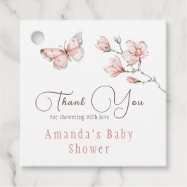 水彩花卉腮红粉蝶婴幼儿女 Shower フェイバータグ