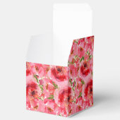 水彩花卉芍药 婚前小聚会 フェイバーボックス (オープン)