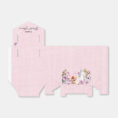 水彩花卉茶会主题婚前派对 フェイバーボックス (折り畳みなし)