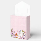 水彩花卉茶会主题婚前派对 フェイバーボックス (オープン)