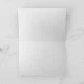 水彩花卉茶会风格婚前派对感谢卡 サンキューカード (内部)