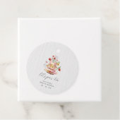 水彩花卉茶会风格婚前派对 フェイバータグ (インサイチュ)