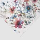 水彩花卉 アルコールインク 花卉 薄葉紙 (詳細)