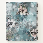 水彩花卉 ノートブック (裏面)