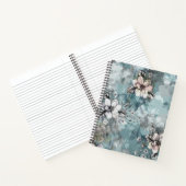 水彩花卉 ノートブック (内部)