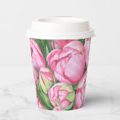 水彩花卉 - 婚前小聚 紙コップ (裏面)