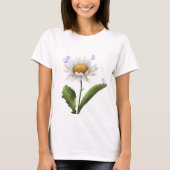 水彩花卉，植物花卉，自然 Tシャツ (正面)