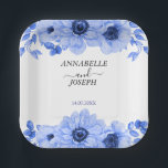 水彩花卉 现代植物婚礼 ペーパープレート<br><div class="desc">通过我们的'粉色花卉现代植物婚礼'系列，为您的婚礼增添一丝优雅。这个系列以柔和的粉色花卉和现代植物设计为特色，为您的婚礼装饰、邀请函和配饰带来清新、精致的氛围。适合想要现代而又浪漫的婚礼氛围的情侣。</div>