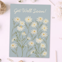 水彩花卉 白色雏菊 花市