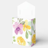 水彩花園の花柄 フェイバーボックス (オープン)