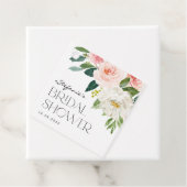 水彩花園花卉 春季婚禮前夕派對邀請 フェイバータグ (インサイチュ)