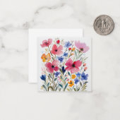 水彩花園 ノートカード (正面/裏面インサイチュ)