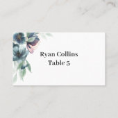 水彩花座席表 プレイスカード (裏面)