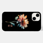 水彩花日本の Case-Mate iPhoneケース (裏面 (横))