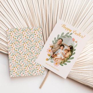 水彩花春復活祭 シーズンカード