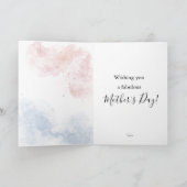 水彩花束の母の日カード カード (内部)