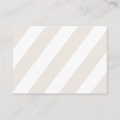 水彩花束キスの数当てカード エンクロージャーカード (裏面)