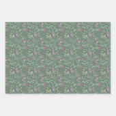 水彩花束紙シート ラッピングペーパーシート (正面)