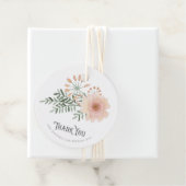 水彩花束結婚の感謝赤面ID654 フェイバータグ (インサイチュ)