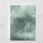 水彩花束結婚の赤面ID654 招待状 (裏面)