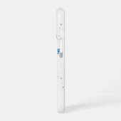 水彩花束電話ケース iPhone 16ケース (左側面)