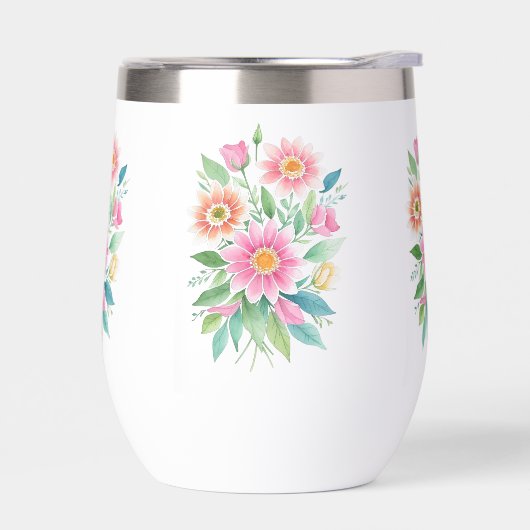 水彩花束 (左面)