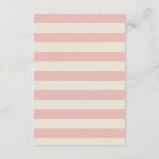 水彩花束、ブライダルシャワー情報カード エンクロージャーカード (裏面)