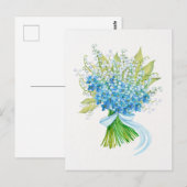 水彩花束 ポストカード (正面/裏面)