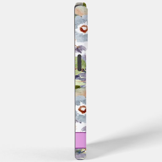 水彩花柄ケースメイトiPhoneケース Case-Mate iPhoneケース (裏面 / 右)