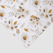 水彩花柄ティッシュペーパー 薄葉紙 (詳細)