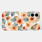 水彩花模様ショーケースソフトパステル Case-Mate iPhoneケース (裏面 (横))