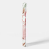 水彩花模様モノグラム Case-Mate iPhoneケース (裏面 / 右)