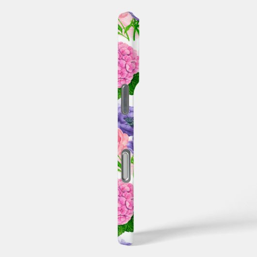 水彩花模様 Case-Mate iPhoneケース (裏面 / 右)