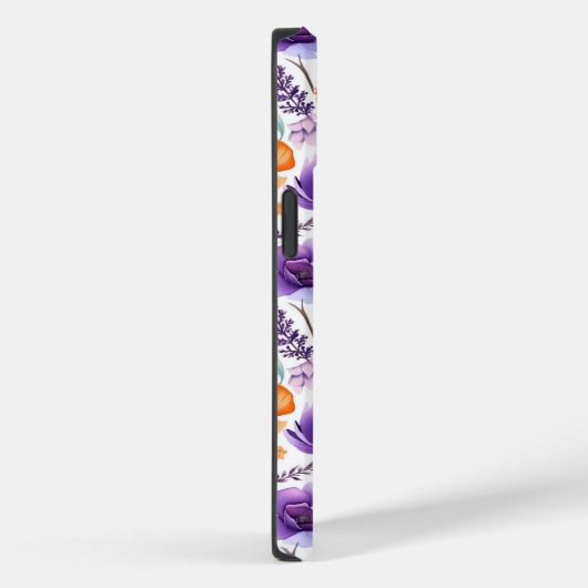 水彩花模様 Case-Mate iPhoneケース (裏面 / 右)