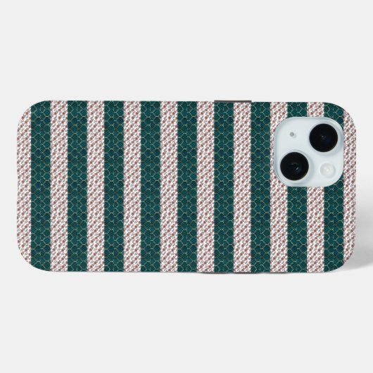 水彩花模様 Case-Mate iPhoneケース (裏面 (横))