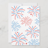 水彩花火の7月4日BBQ 招待状 (裏面)