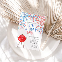 水彩花火7月4日BBQ