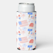 水彩花火・フラッグス・ポプシクル小小ージー スリム缶クーラー (Seltzer裏面)