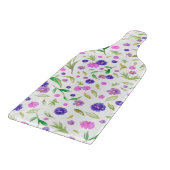 水彩花盤 – 新婚カップル向けギフト カッティングボード (角)