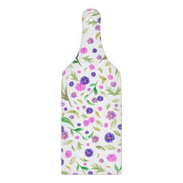 水彩花盤 – 新婚カップル向けギフト カッティングボード