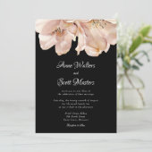 水彩花結婚の 招待状 (スタンド正面)