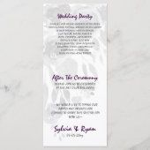 水彩花結婚紫外 プログラム (裏面)