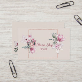 水彩花花花屋 名刺