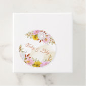 水彩花葉パターン フェイバータグ (インサイチュ)